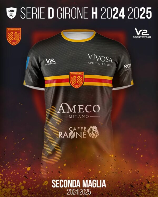 SECONDA MAGLIA GARA UGENTO CALCIO 2024/25